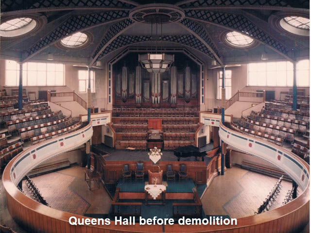 Queen's Hall Methodist Mission (entrance block only)
